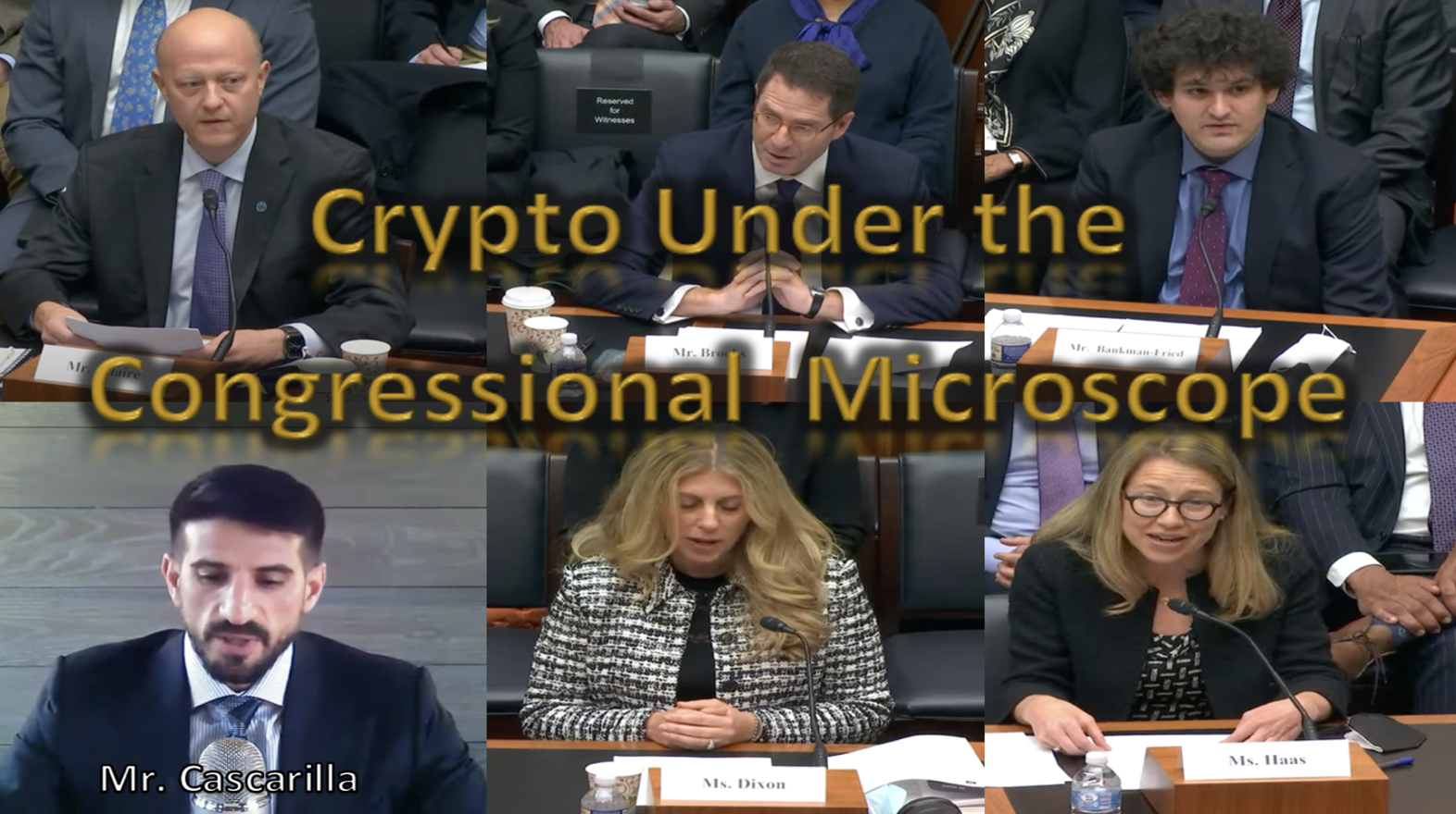 Historic Crypto Hearing